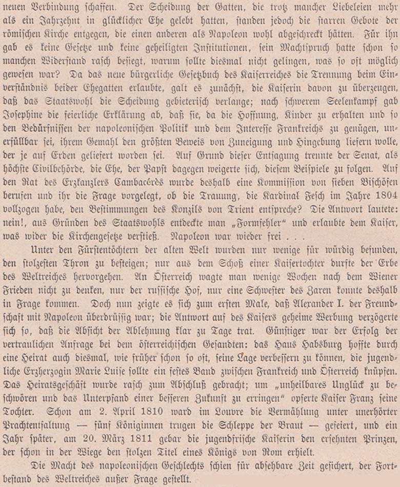 aus: ´Das XIX. Jahrhundert in Wort und Bild´ von Hans Kraemer, Seite 138