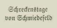 Schreckenstage von Schmiedefeld 1813