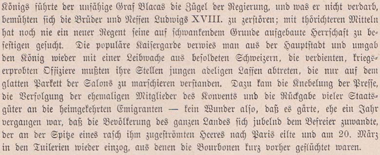 aus: ´Das XIX. Jahrhundert in Wort und Bild´ von Hans Kraemer, Seite 286