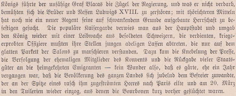 aus: ´Das XIX. Jahrhundert in Wort und Bild´ von Hans Kraemer, Seite 286