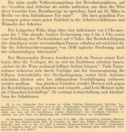 Zur Frühgeschichte der deutschen Gewerkschaftsbewegung 1800 - 1849, Seite 112