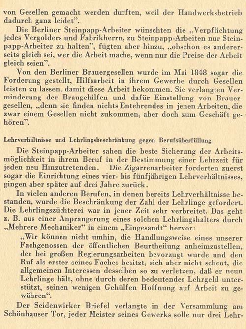 Zur Frühgeschichte der deutschen Gewerkschaftsbewegung 1800 - 1849, Seite 120
