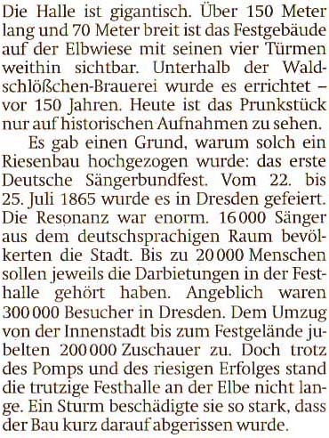 Artikel in der ´Sächsischen Zeitung´ vom 22.7.2015