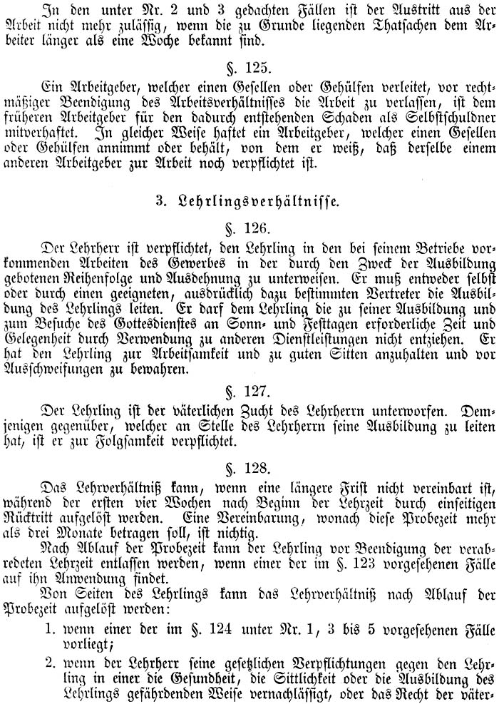 das ´Gesetz, betreffend die Abänderung der Gewerbeordnung´ vom 17. Juli 1878 - Teil 7