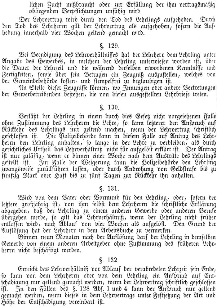 das ´Gesetz, betreffend die Abänderung der Gewerbeordnung´ vom 17. Juli 1878 - Teil 8