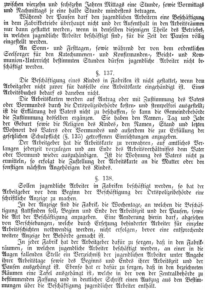 das ´Gesetz, betreffend die Abänderung der Gewerbeordnung´ vom 17. Juli 1878 - Teil 10