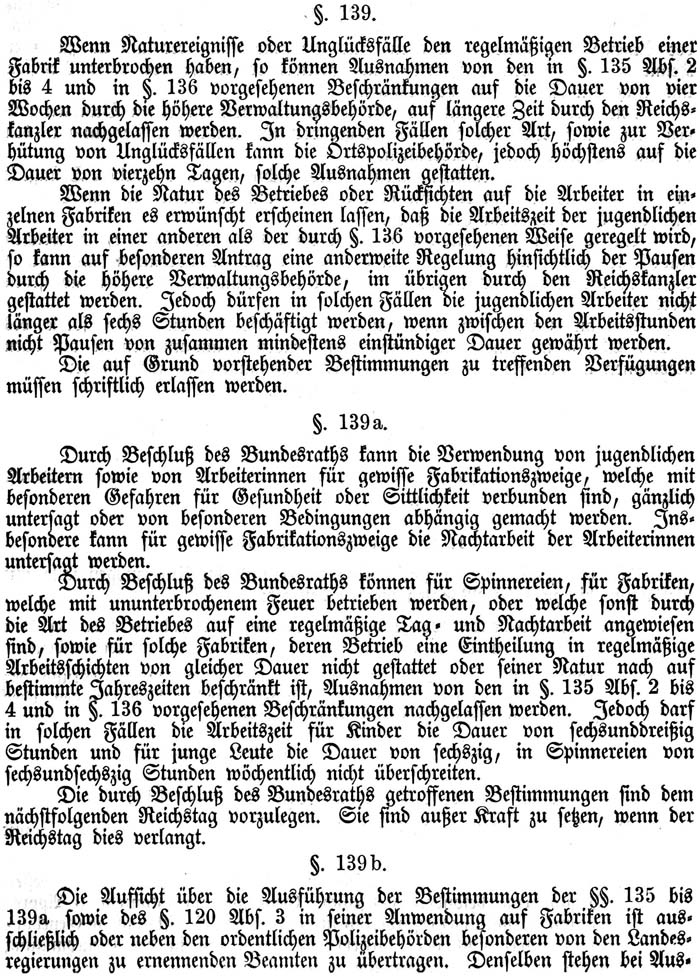 das ´Gesetz, betreffend die Abänderung der Gewerbeordnung´ vom 17. Juli 1878 - Teil 11