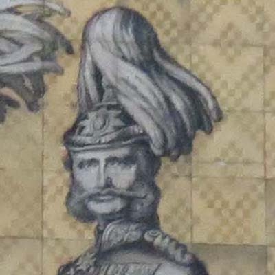 Fürstenzug: König Georg (klein)