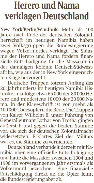 Artikel in der ´Sächsischen Zeitung´ vom 7. Januar 2017