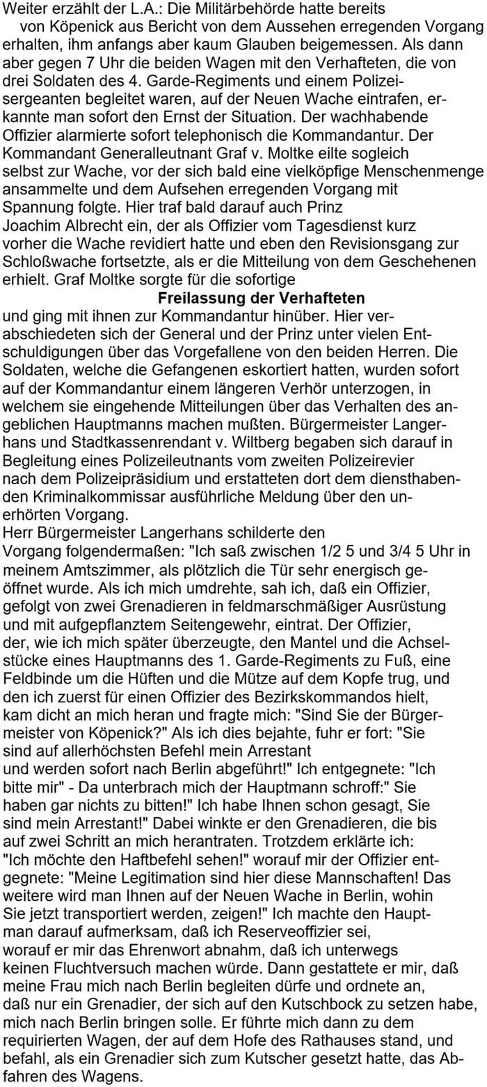 Text zum Artikel in ´Dresdner Anzeiger´ vom 18. Oktober 1906 - Teil 2