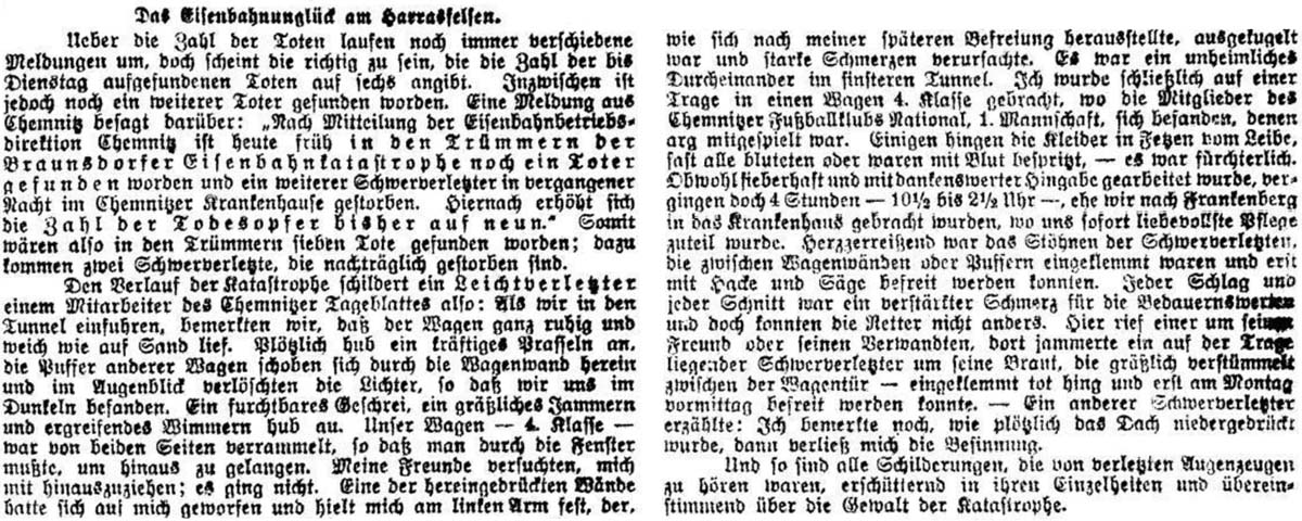 Artikel in der ´Dresdner Volkszeitung´ vom 17. Dezember 1913