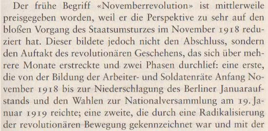 Volker Ullrich: Die Revolution von 1918/19, 2009, Seite 9