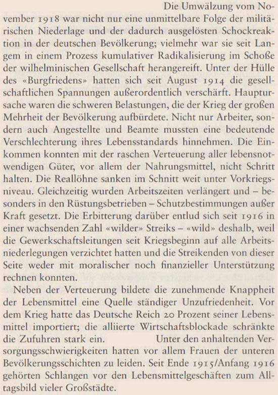 Volker Ullrich: Die Revolution von 1918/19, 2009, Seite 12