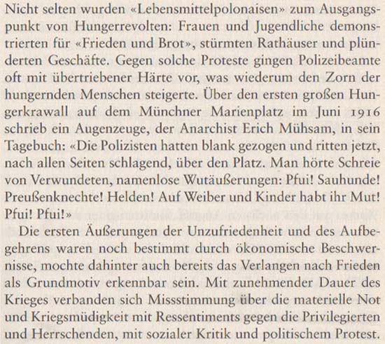 Volker Ullrich: Die Revolution von 1918/19, 2009, Seite 13