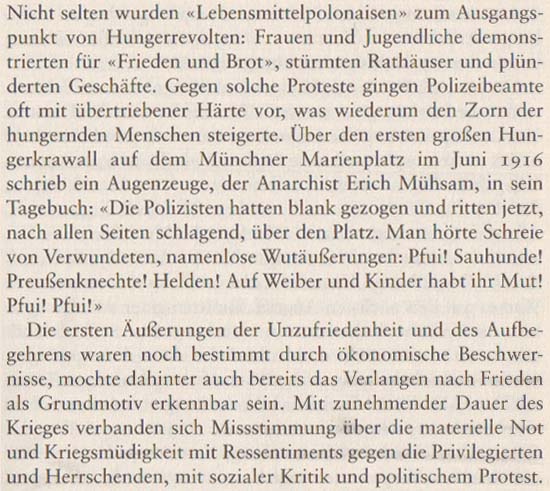 Volker Ullrich: Die Revolution von 1918/19, 2009, Seite 13