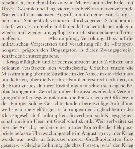 Volker Ullrich: Die Revolution von 1918/19, 2009, Seite 14 unten