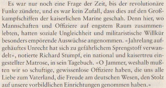 Volker Ullrich: Die Revolution von 1918/19, 2009, Seite 26