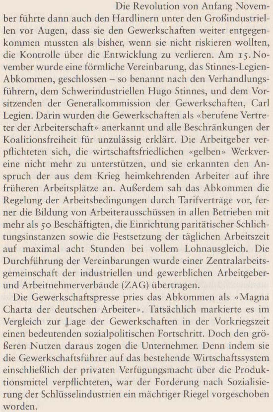 Volker Ullrich: Die Revolution von 1918/19, 2009, Seite 54