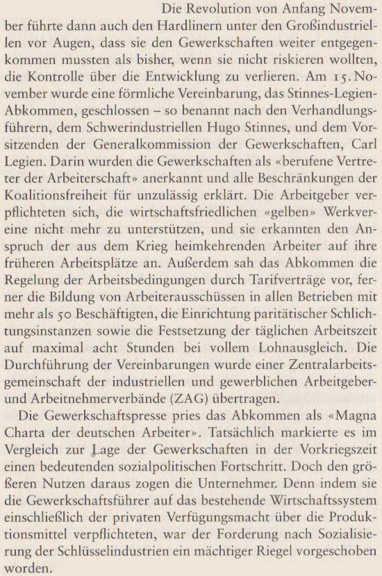 Volker Ullrich: Die Revolution von 1918/19, 2009, Seite 54