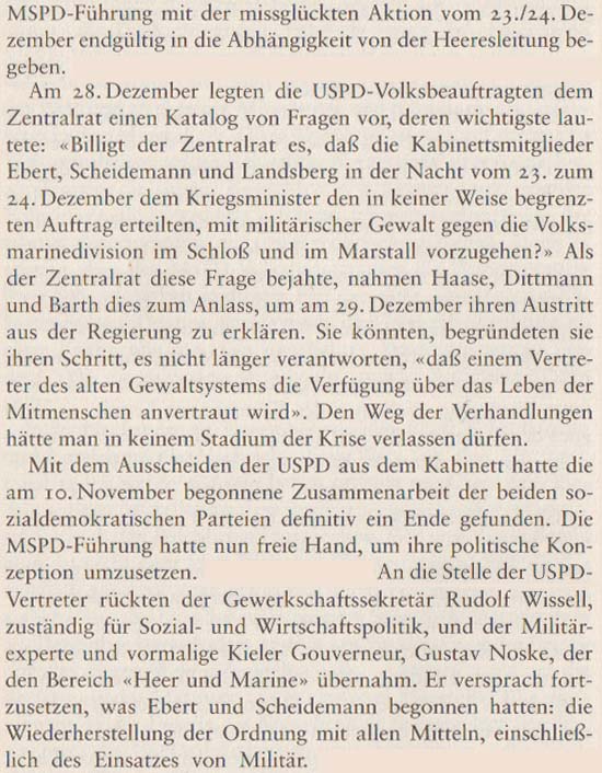 Volker Ullrich: Die Revolution von 1918/19, 2009, Seite 66