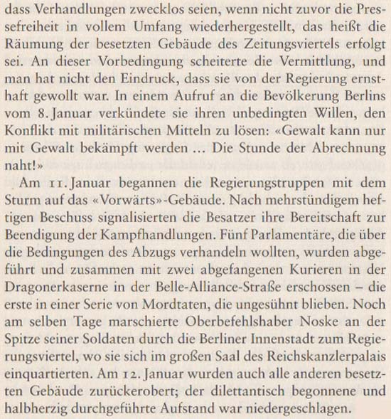 Volker Ullrich: Die Revolution von 1918/19, 2009, Seite 72