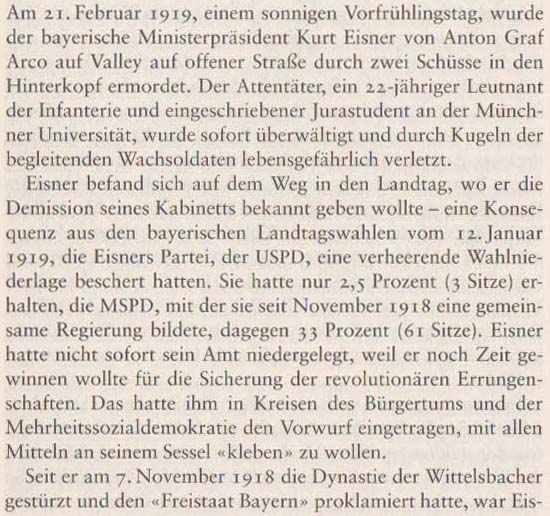 Volker Ullrich: Die Revolution von 1918/19, 2009, Seite 91