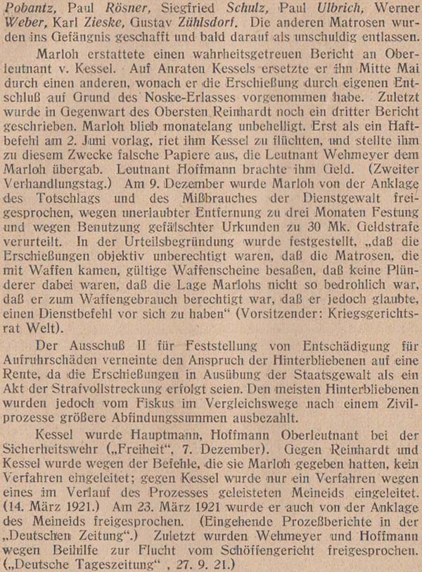Emil Julius Gumbel: Vier Jahre politischer Mord, 5. Auflage, 1922, Seite 22