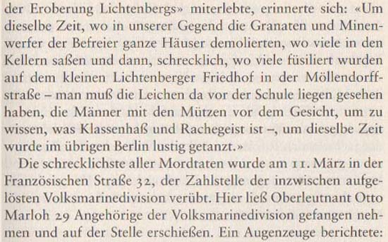 Volker Ullrich: Die Revolution von 1918/19, 2009, Seite 91 oben