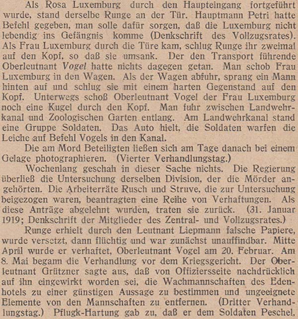 Emil Julius Gumbel: Vier Jahre politischer Mord, 5. Auflage, 1922, Seite 11 unten