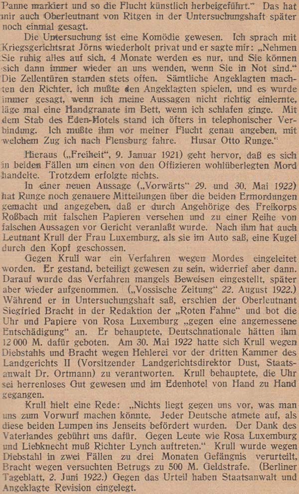 Emil Julius Gumbel: Vier Jahre politischer Mord, 5. Auflage, 1922, Seite 13