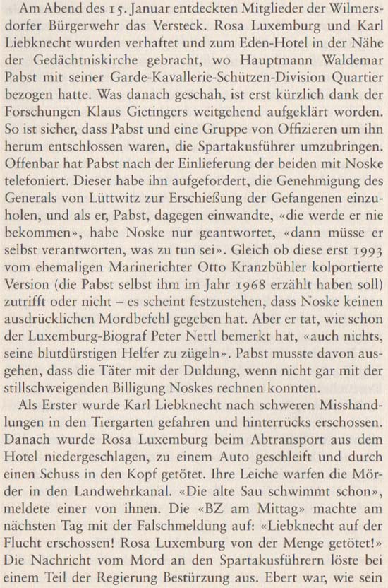 Volker Ullrich: Die Revolution von 1918/19, 2009, Seite 74