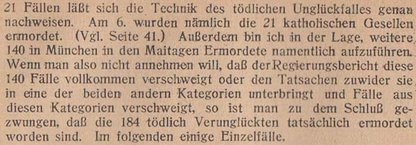 Emil Julius Gumbel: Vier Jahre politischer Mord, 5. Auflage, 1922, Seite 32 oben