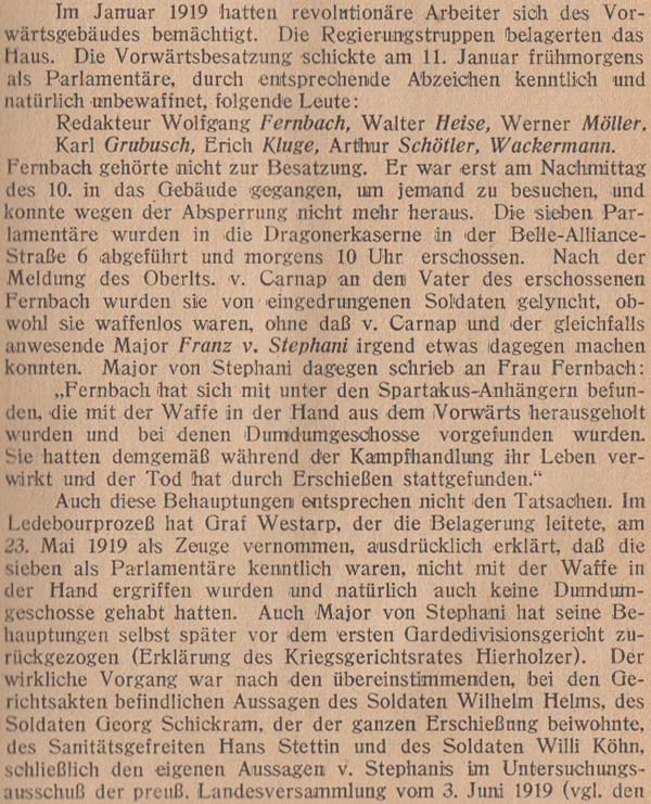 Emil Julius Gumbel: Vier Jahre politischer Mord, 5. Auflage, 1922, Seite 9