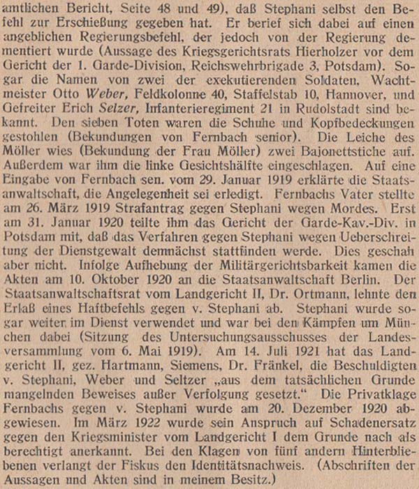 Emil Julius Gumbel: Vier Jahre politischer Mord, 5. Auflage, 1922, Seite 10