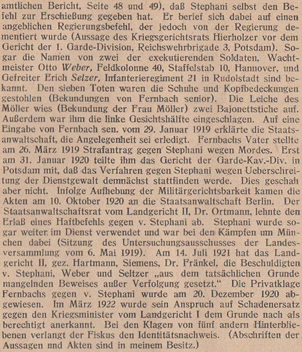 Emil Julius Gumbel: Vier Jahre politischer Mord, 5. Auflage, 1922, Seite 10