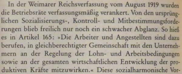 aus: ´Geschichte der deutschen Gewerkschaftsbewegung´, Seite 188 oben