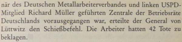 aus: ´Geschichte der deutschen Gewerkschaftsbewegung´, Seite 189