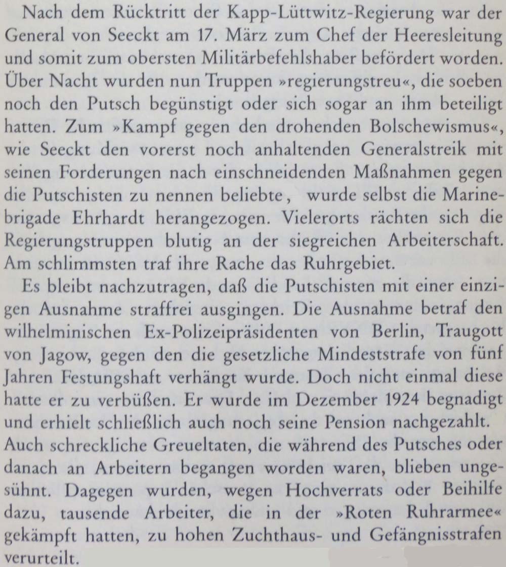 aus: ´Geschichte der deutschen Gewerkschaftsbewegung´, Seite 203