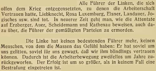 Emil Julius Gumbel: ´Vier Jahre politischer Mord´, Seite 146