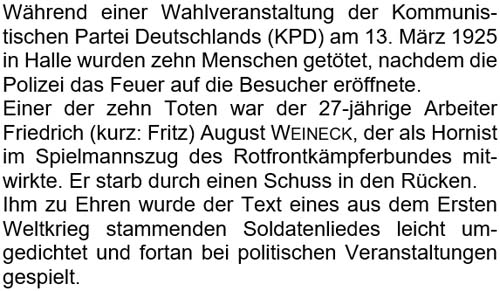 Während einer Wahlveranstaltung der Kommunistischen Partei Deutschlands (KPD) am 13. März 1925 ...