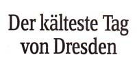 In Dresden ist es so kalt wie noch nie: -27,4 °C