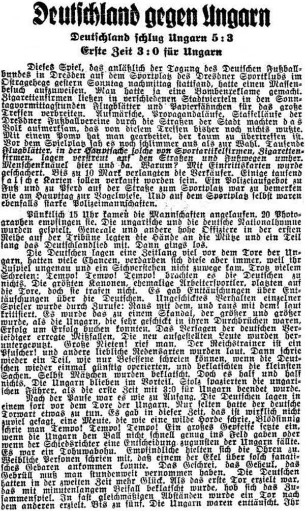 Artikel in der ´Dresdner Volkszeitung´ vom 29.9.1930 - Teil 1