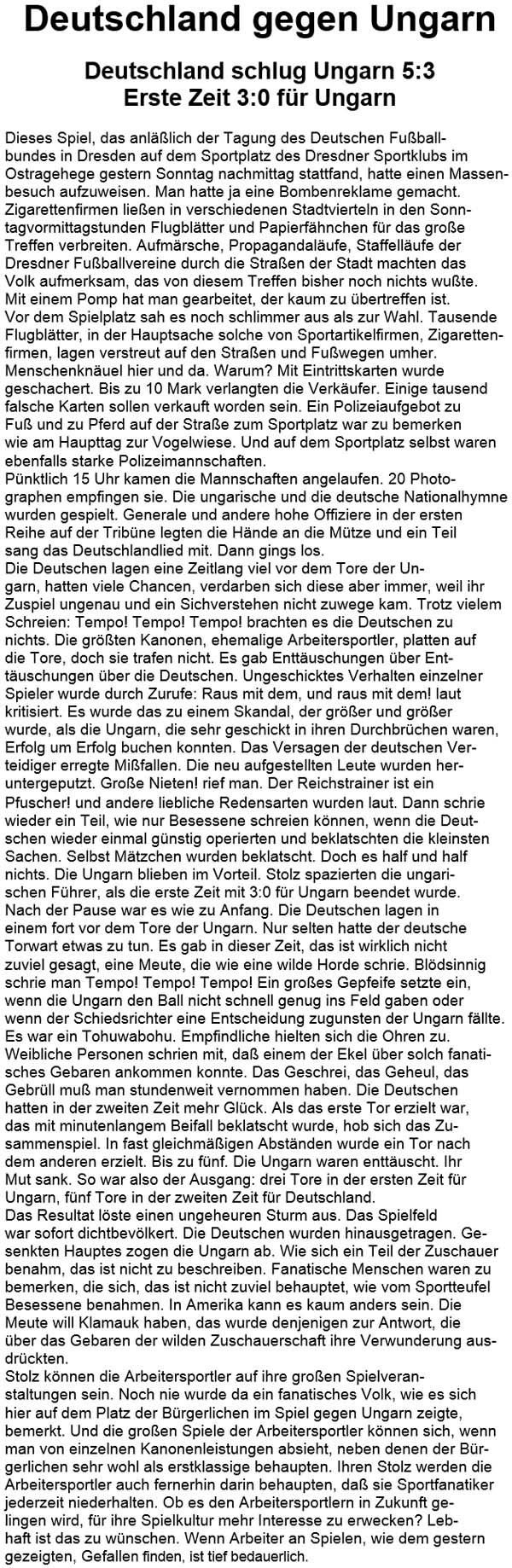 Text zum Artikel in der ´Dresdner Volkszeitung´ vom 29.9.1930