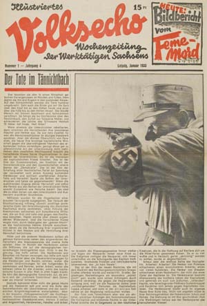 Titelseite ´Illustriertes Volksecho´