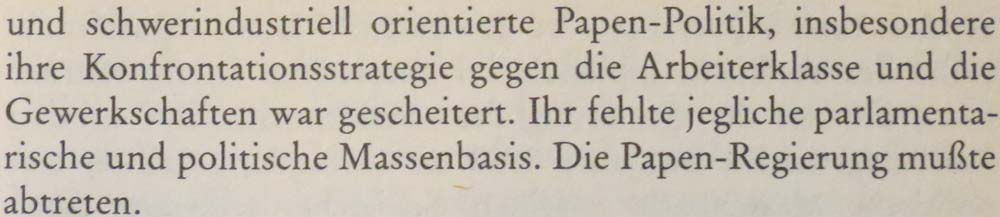 aus: ´Geschichte der deutschen Gewerkschaftsbewegung´, Seite 325