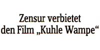 Der Film ´Kuhle Wampe´ wird verboten.