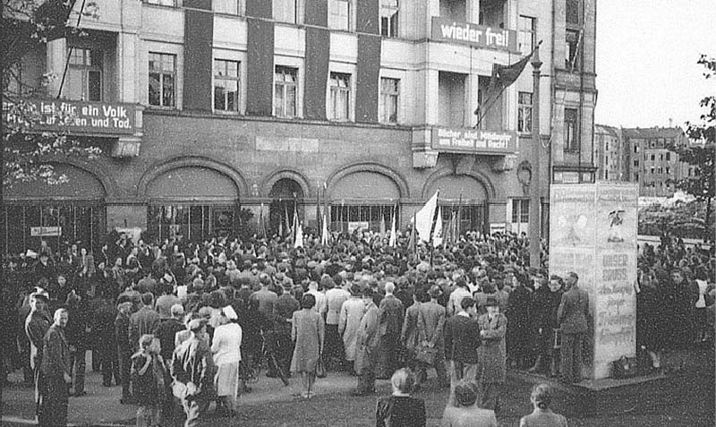 Gedenkfeier am 10. Mai 1948