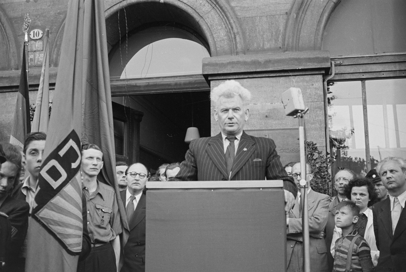 Hermann Matern am 10. Mai 1948