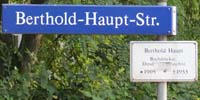 Der Sozialdemokrat Berthold Haupt wird auf offener Straße erschossen.