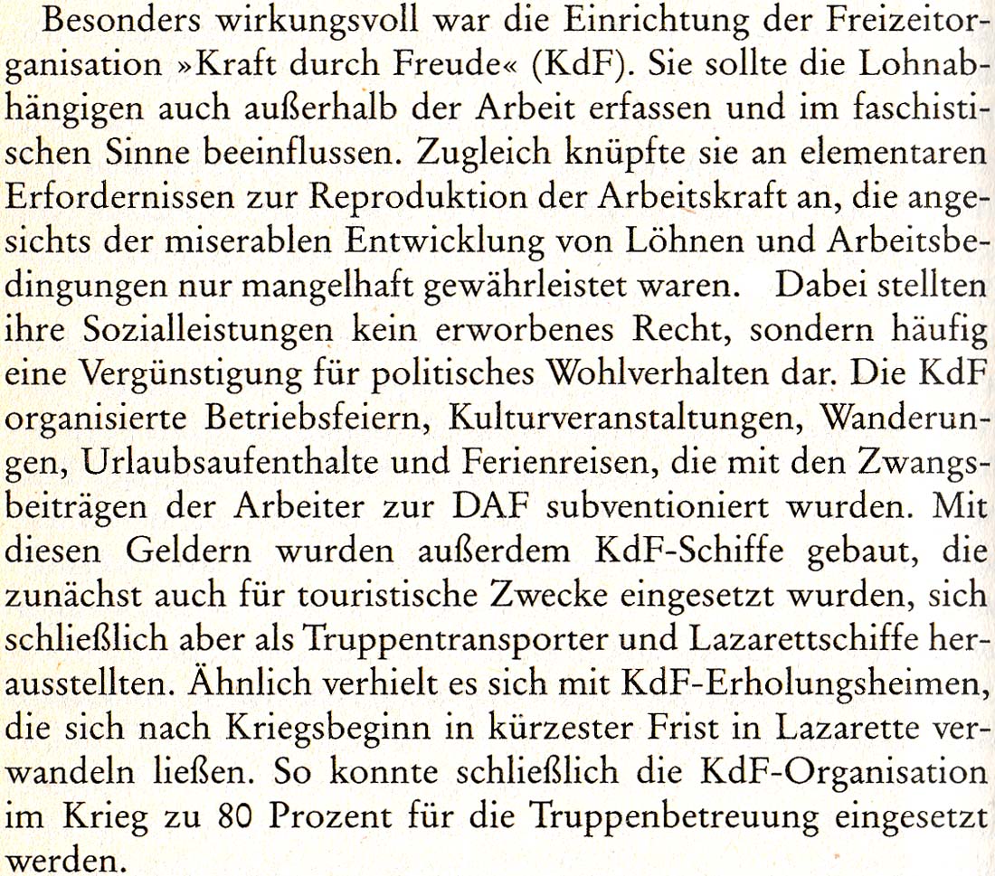 aus: ´Geschichte der deutschen Gewerkschaftsbewegung´, Seite 352